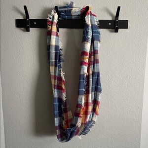 Plaid Infinity Scarf